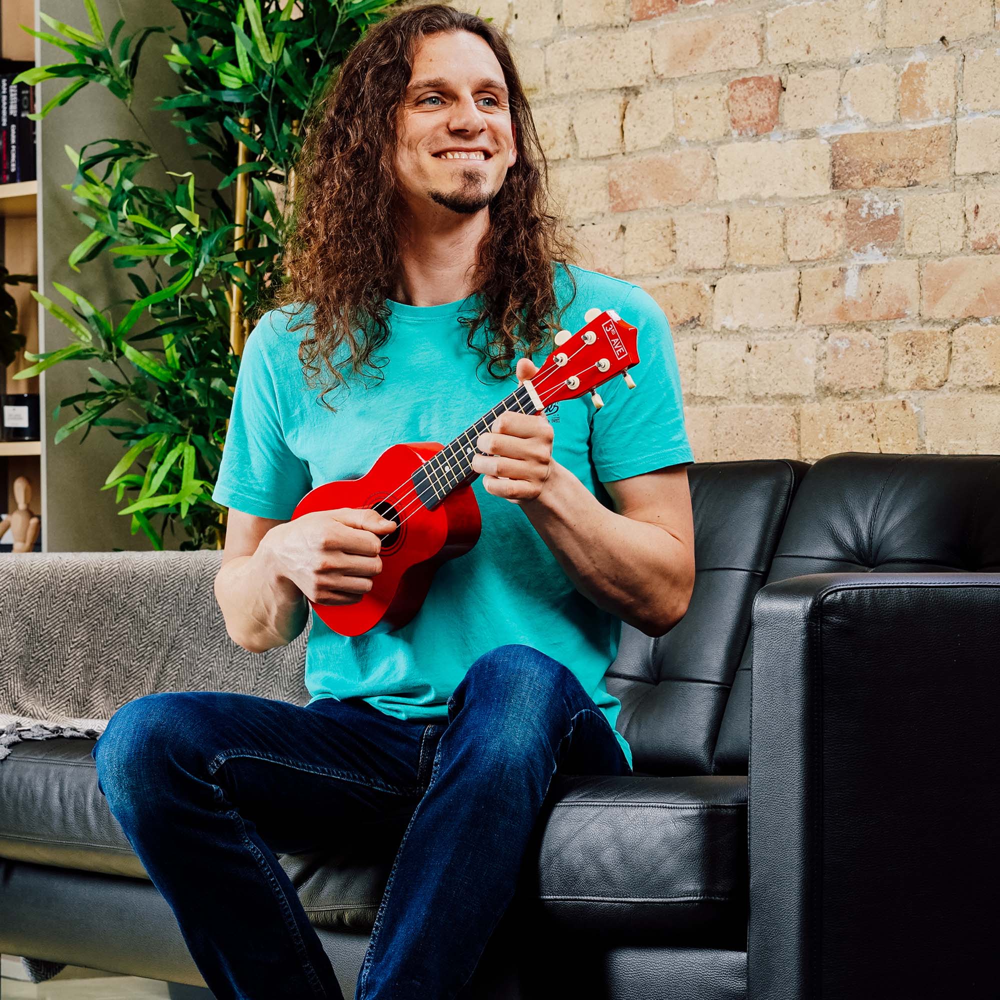 3rd Avenue Soprano Ukulele Ukuleles#Colour_Red