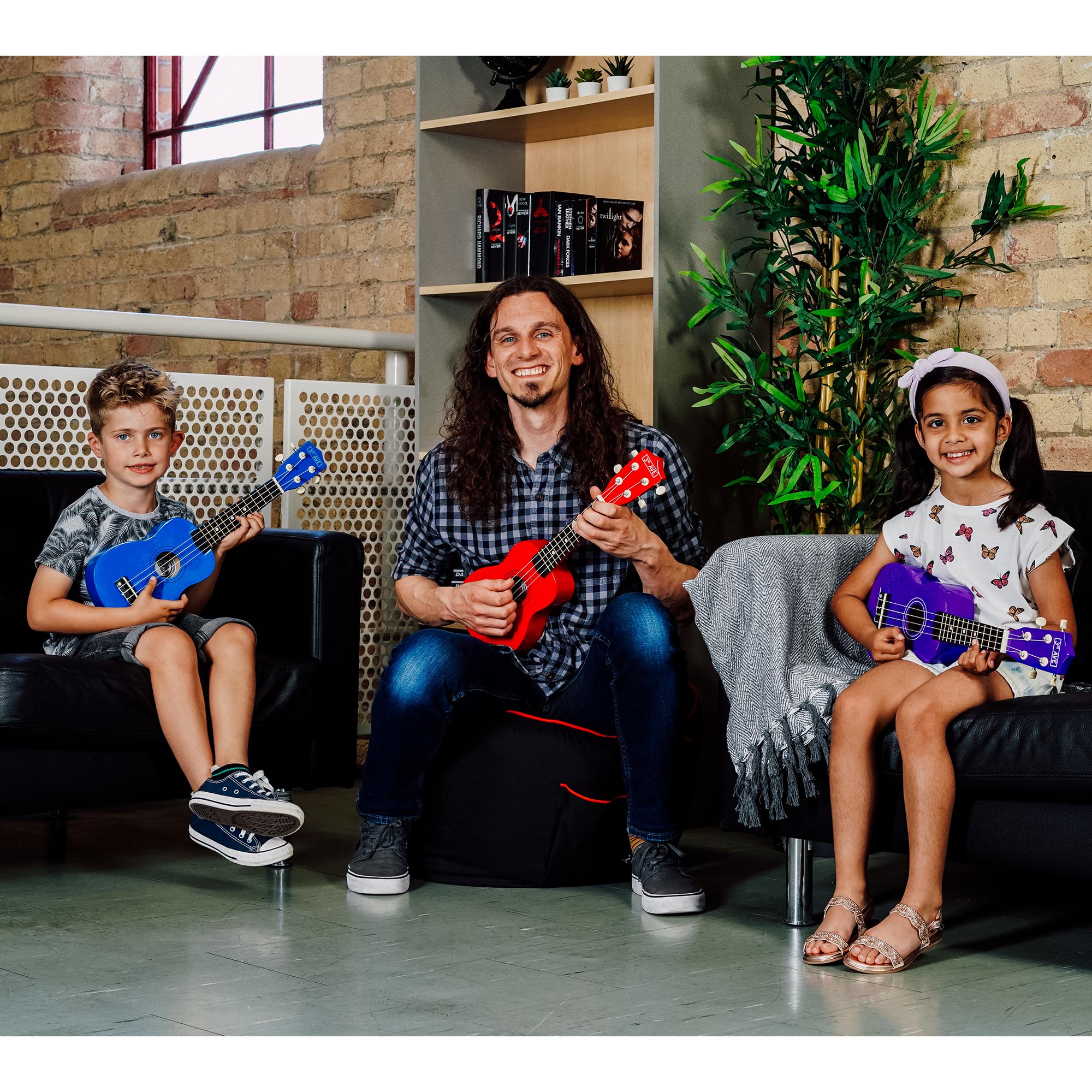 3rd Avenue Soprano Ukulele Ukuleles#Colour_Red