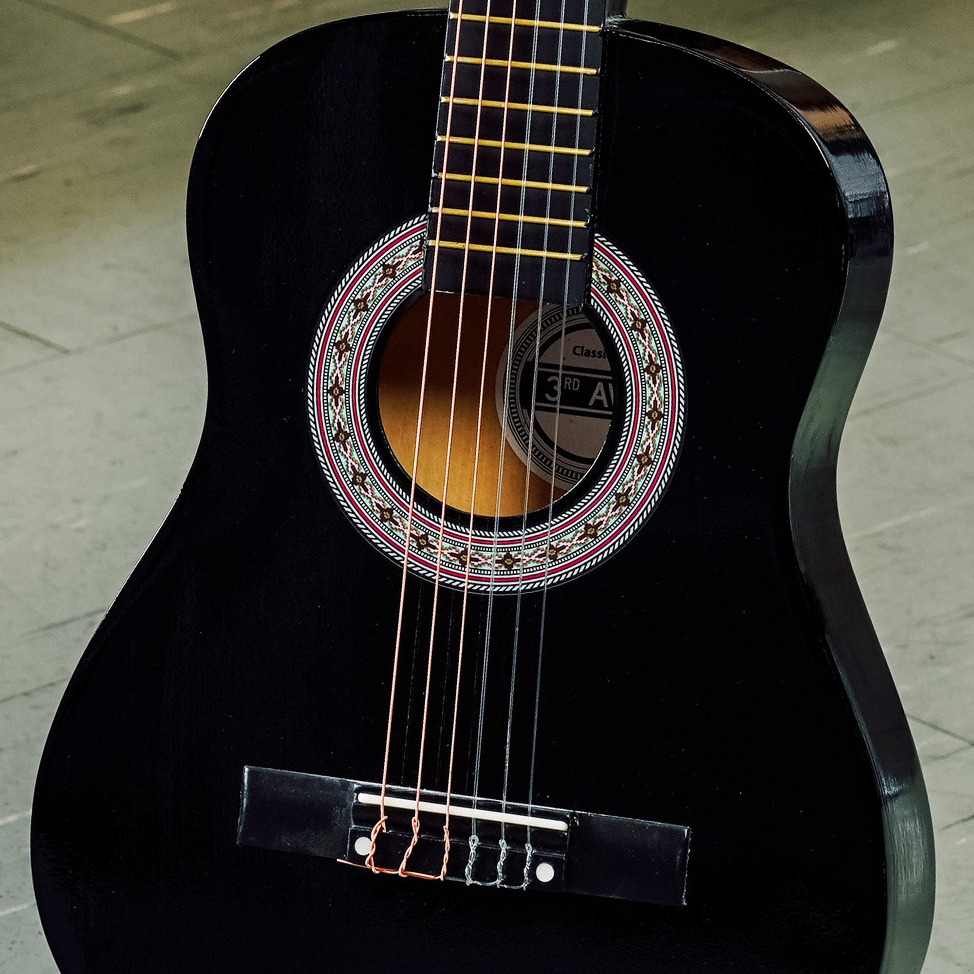 3rd Avenue 1/2 Size Classical Guitar Pack Black Classical Guitars#Colour_Black