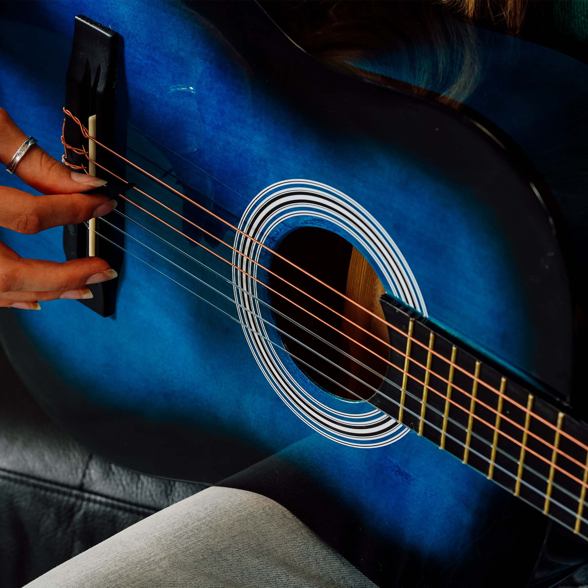 XF 3/4 Size Classical Guitar Pack Blueburst Classical Guitars#Colour_Blueburst