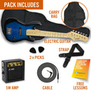 3rd Avenue Junior Electric Guitar Pack Electric Guitars