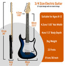 3rd Avenue 3/4 Size Electric Pack Electric Guitars