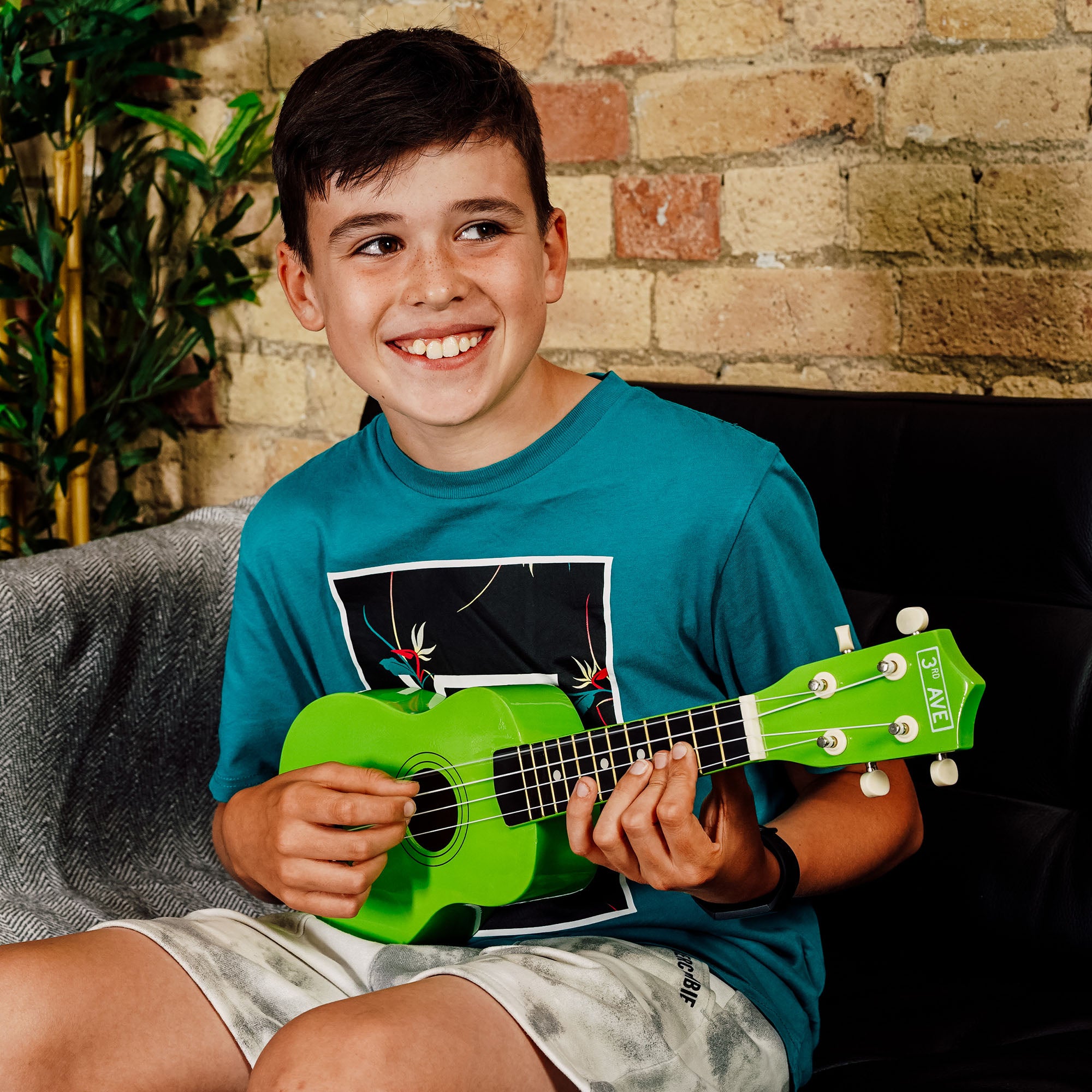 3rd Avenue Soprano Ukulele Ukuleles#Colour_Green