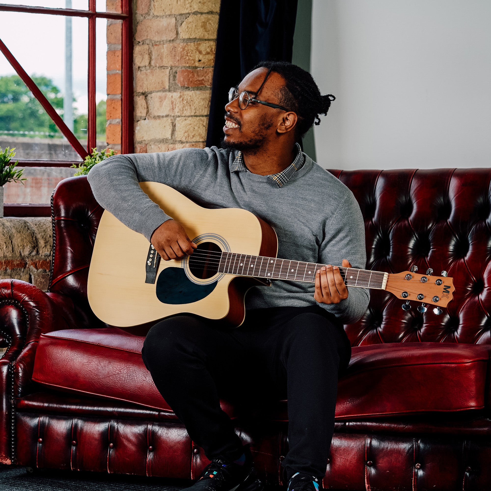 MX Cutaway Acoustic Guitar Pack#Colour_Natural