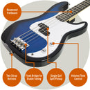 3rd Avenue Rocket Series Electric Bass Guitar Pack Bass Guitars