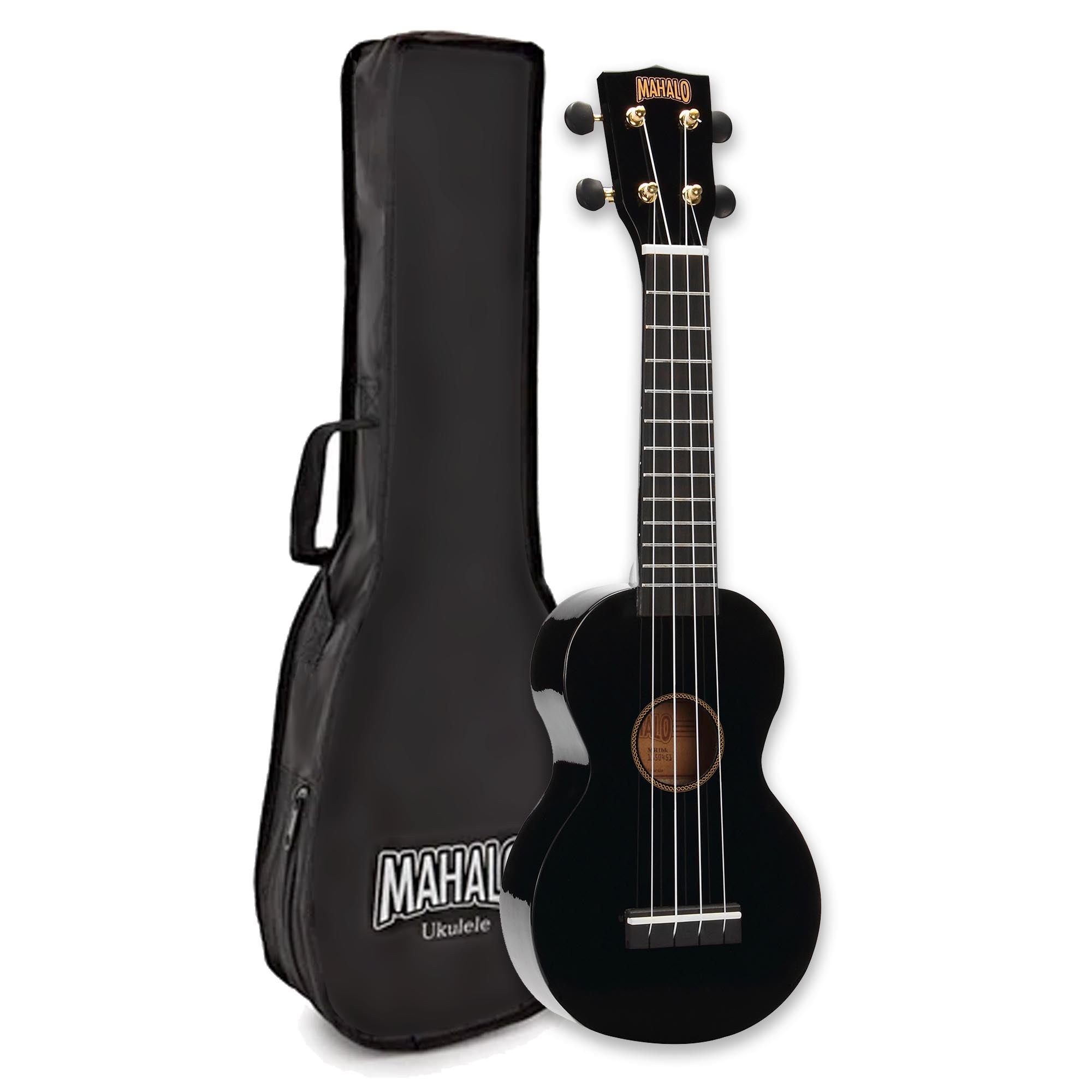 Mahalo 2511 Rainbow Soprano Ukulele Black Ukuleles#Colour_Black