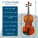 Forenza Uno Series 1/2 Size Violin Outfit
