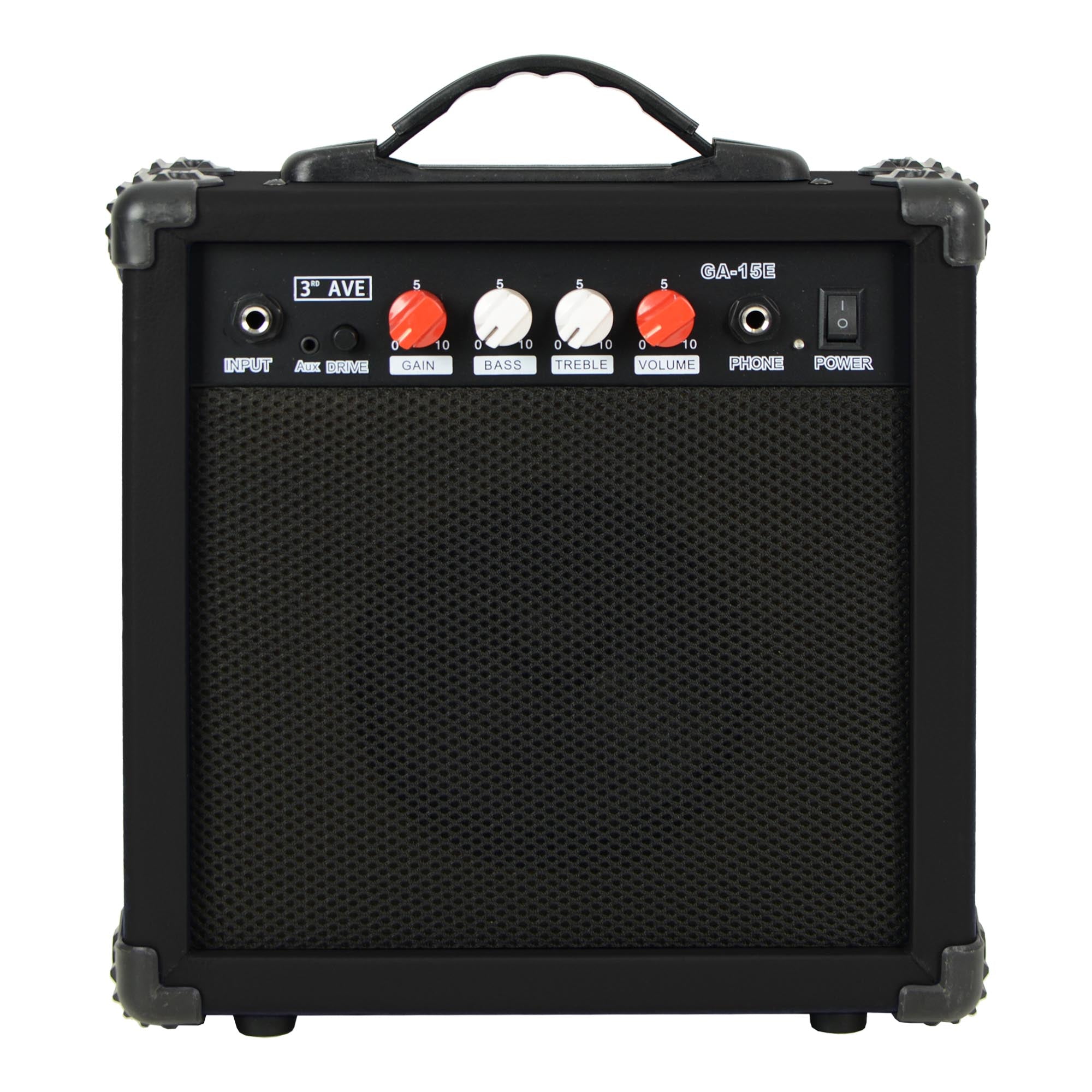 3rd Avenue 15 Watt Electric Guitar Amp#Colour_Black