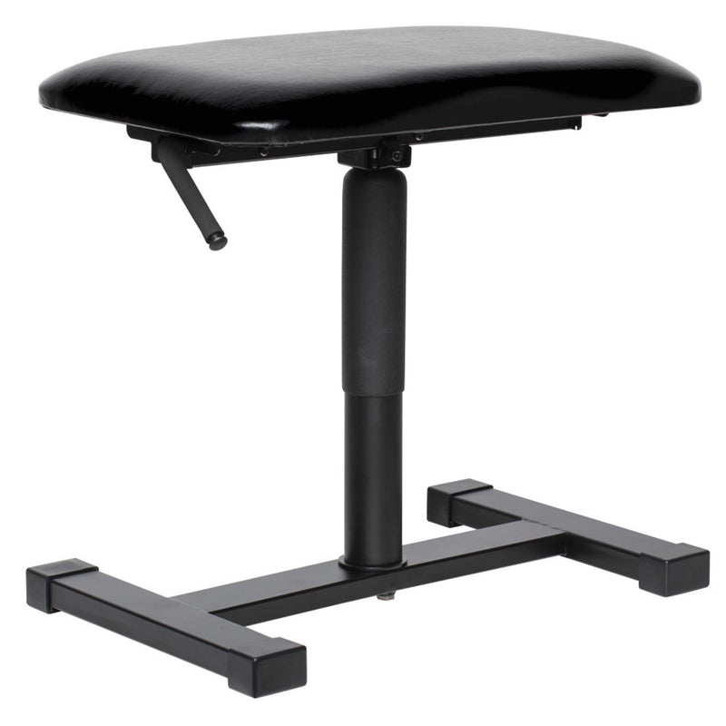 Stagg KEB-A70 Hydraulic Keyboard Bench with Vinyl Top - Satin Black