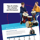 Slap Djembe Book by Andy Gleadhill