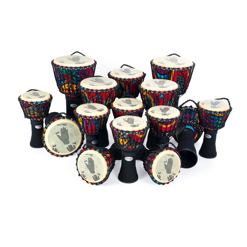 Percussion Plus Slap Djembe Rope Tuned - 15 Pack