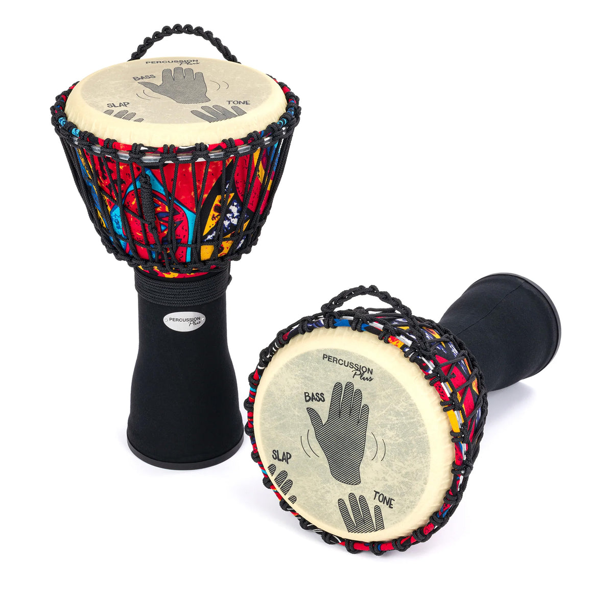 Percussion Plus Slap Djembe - Rope Tuned#Size_10 Inch