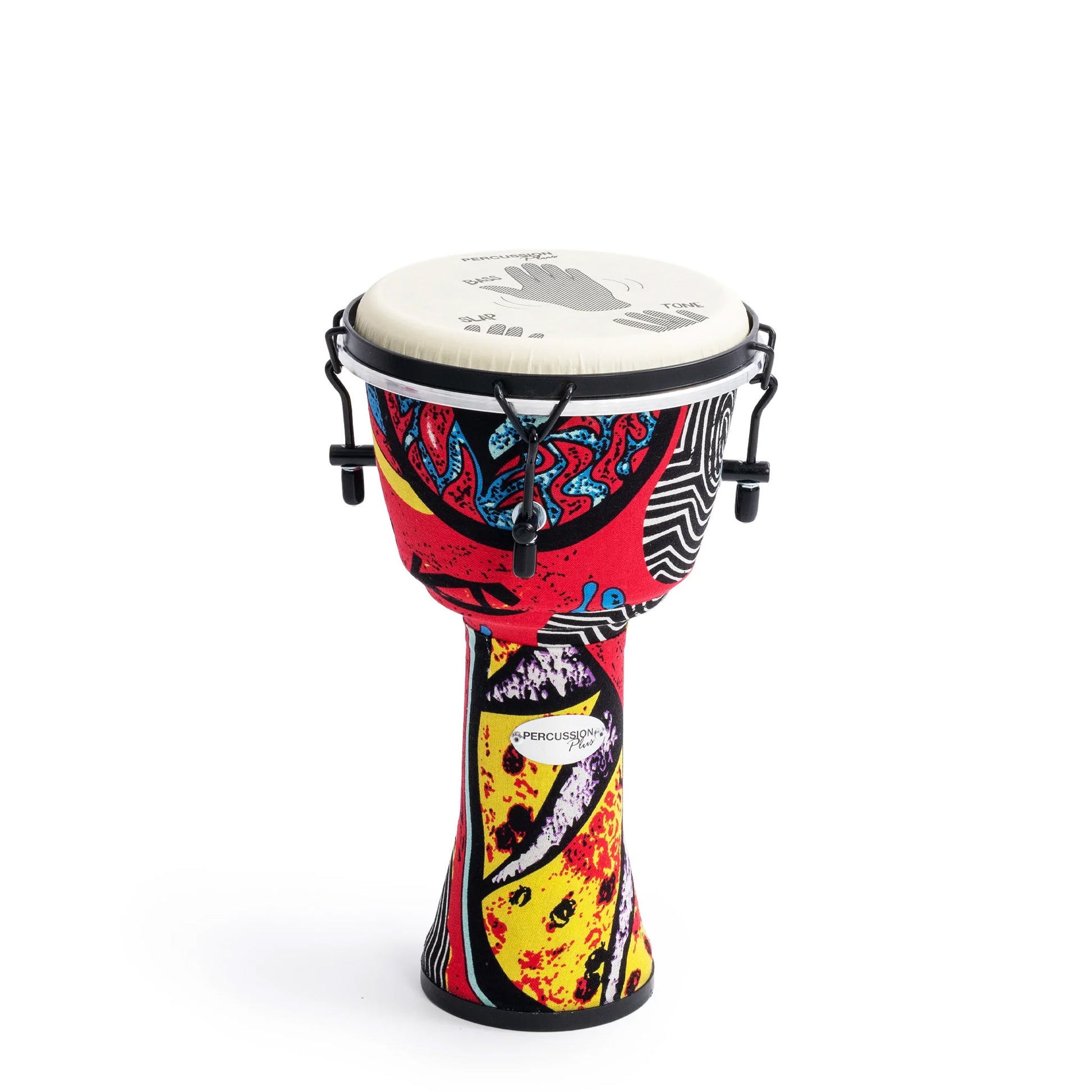 Percussion Plus Slap Djembe - Mechanically Tuned#Size_8 Inch