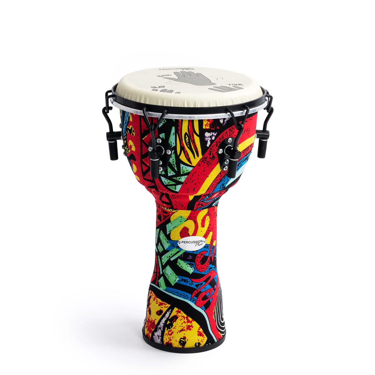 Percussion Plus Slap Djembe - Mechanically Tuned#Size_10 Inch