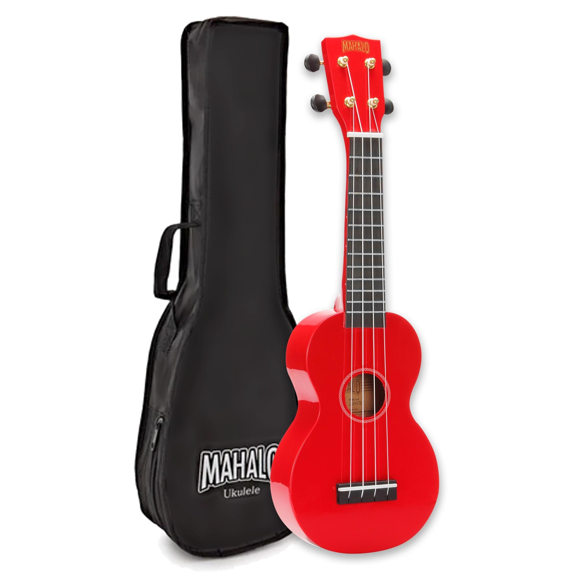 Mahalo 2511 Rainbow Soprano Ukulele Ukuleles#Colour_Red