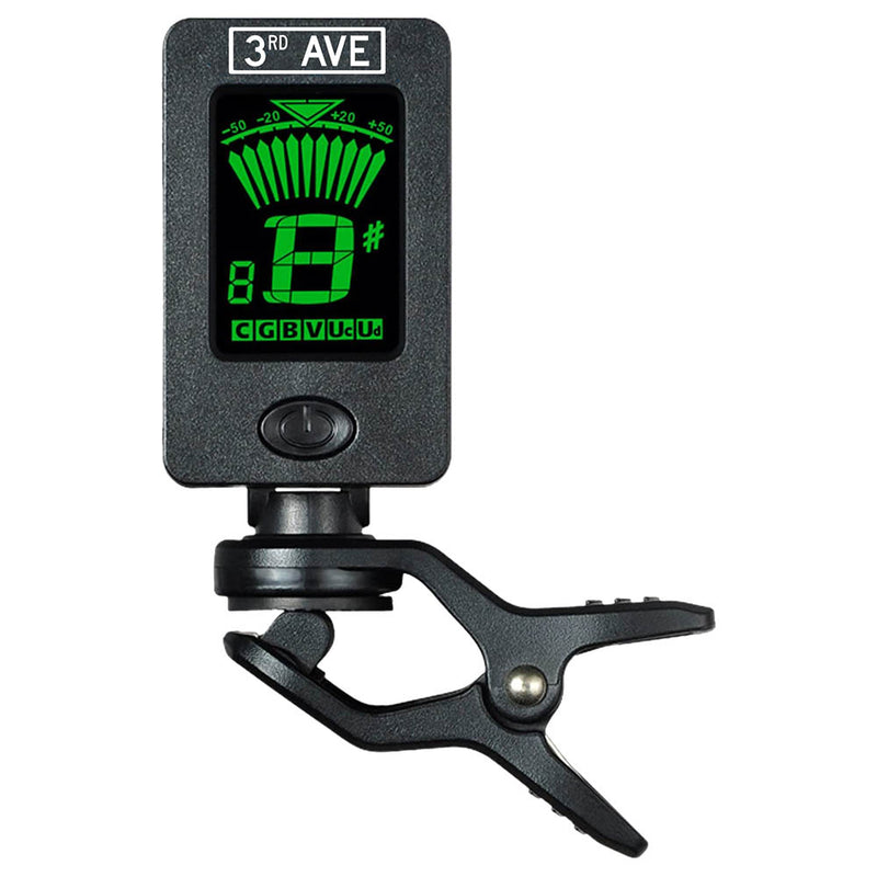 3rd Avenue Chromatic Clip-On Digital Tuner