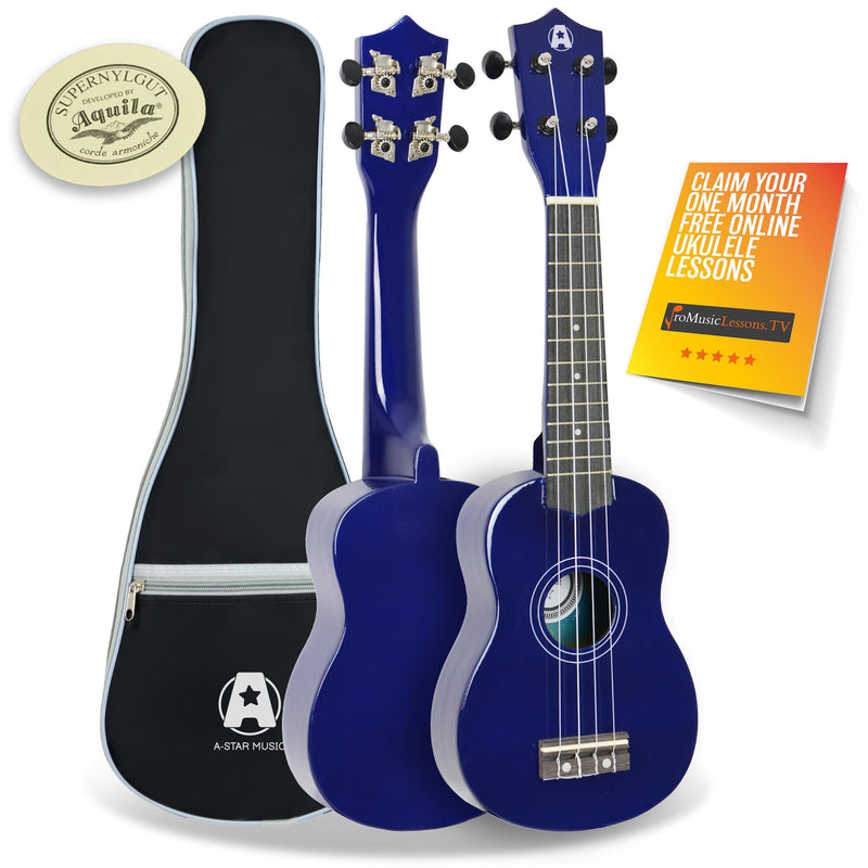 A-Star Soprano Ukulele With Bag Ukuleles