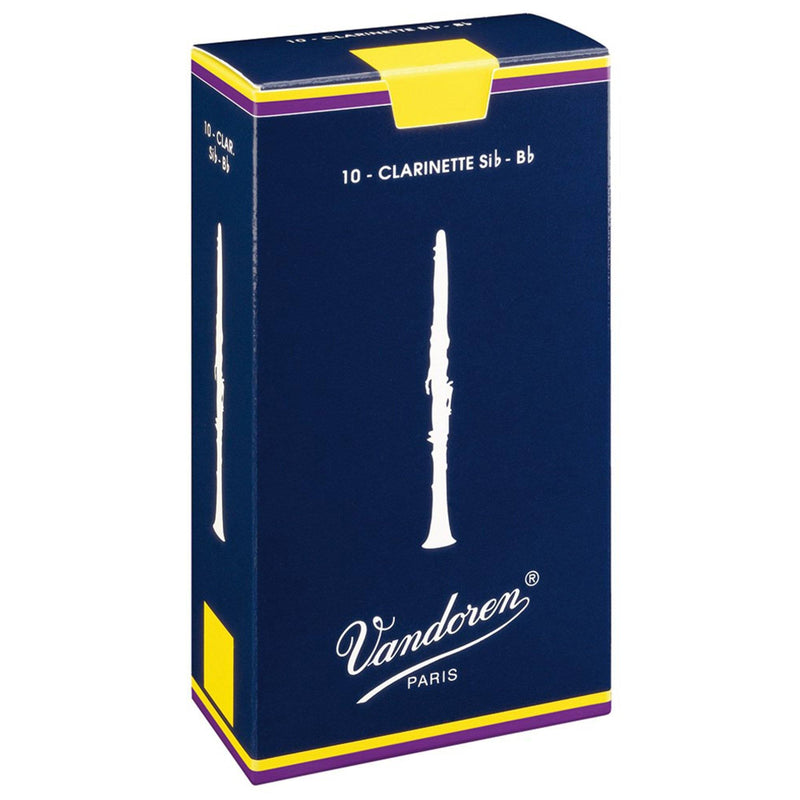 Vandoren Bb Clarinet Reed (x10) 1.5 Reeds