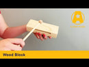 A-Star Wood Block with Beater | AP4211