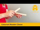 A-Star Wooden Claves | AP4101
