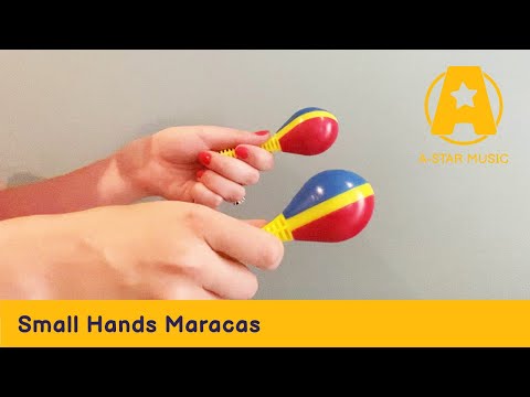 A-Star Small Hands Plastic Maracas - Pair | AP5101