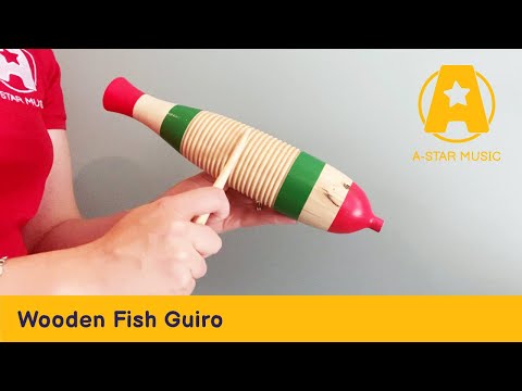 A-Star Fish Guiro Large Maracas, Shakers and Guiros#Size_Small