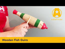 A-Star Fish Guiro Large Maracas, Shakers and Guiros