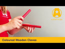 A-Star Coloured Claves Claves, Castanets and Woodblocks
