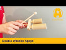 A-Star Double Wooden Agogo | AP4222