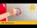 A-Star Mini Tambourine | AP3411RD